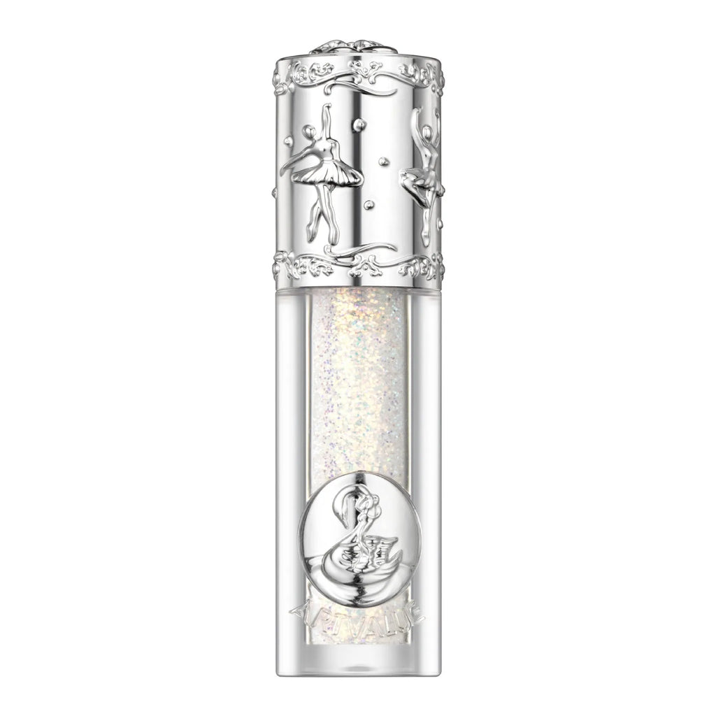 Ballet Liquid Eye Shadow in glitter liquid formula with five colour options including Sakura Field and Nutcracker