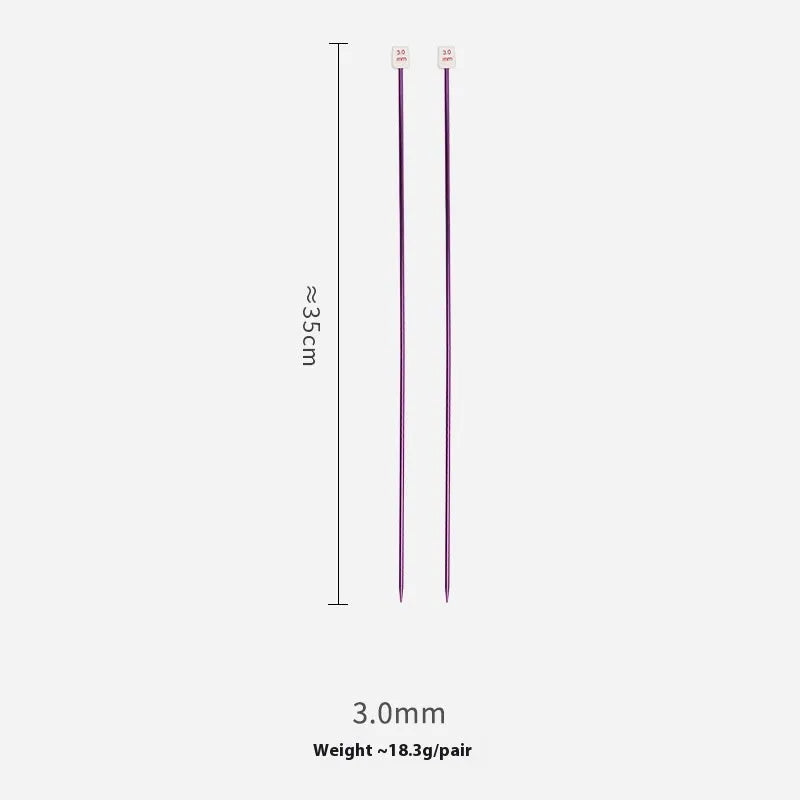 14-size crochet hook set with lengthened design and protective caps arranged by size