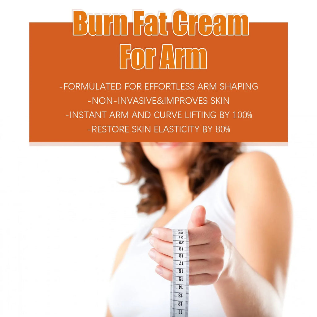 20g tube of body care cream for arm massage and firming, 12.5cm long.