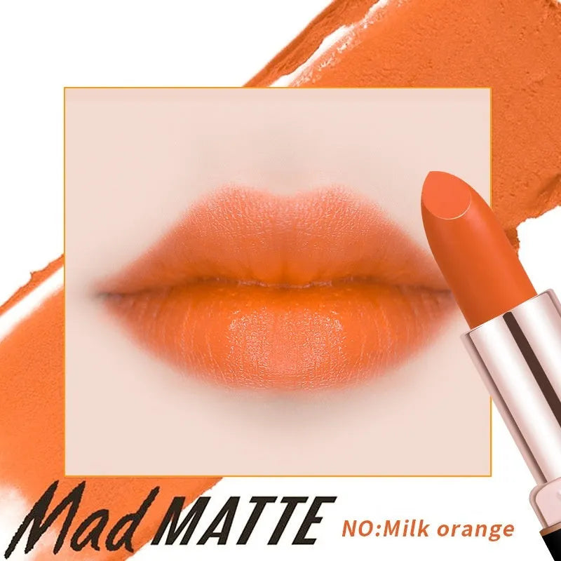 Fey Beauty moisturising lipstick in cameo brown nude shade with non-fading, no-transfer formula