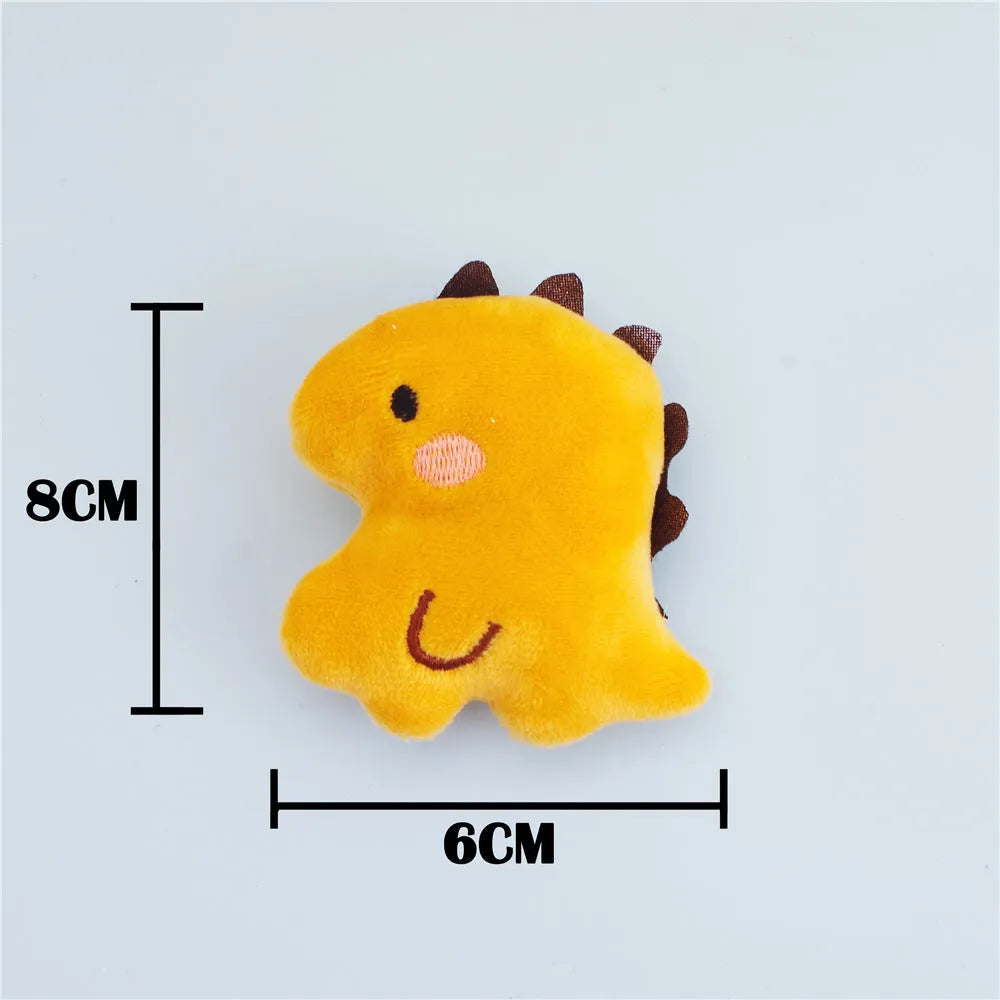 Cat voice interactive plush dinosaur cat toy with sounding airbag, green crocodile colour option