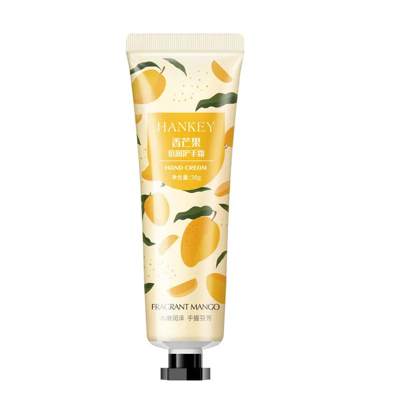 30g fruit hand cream for dry skin in multiple botanical styles