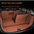 Custom 3D boot liner for Mitsubishi Outlander with raised edges, shown in a two-tone colour.