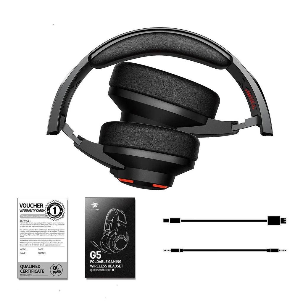 Wireless Bluetooth subwoofer sports gaming headset in foldable design with detachable microphone, tungsten gold black colour