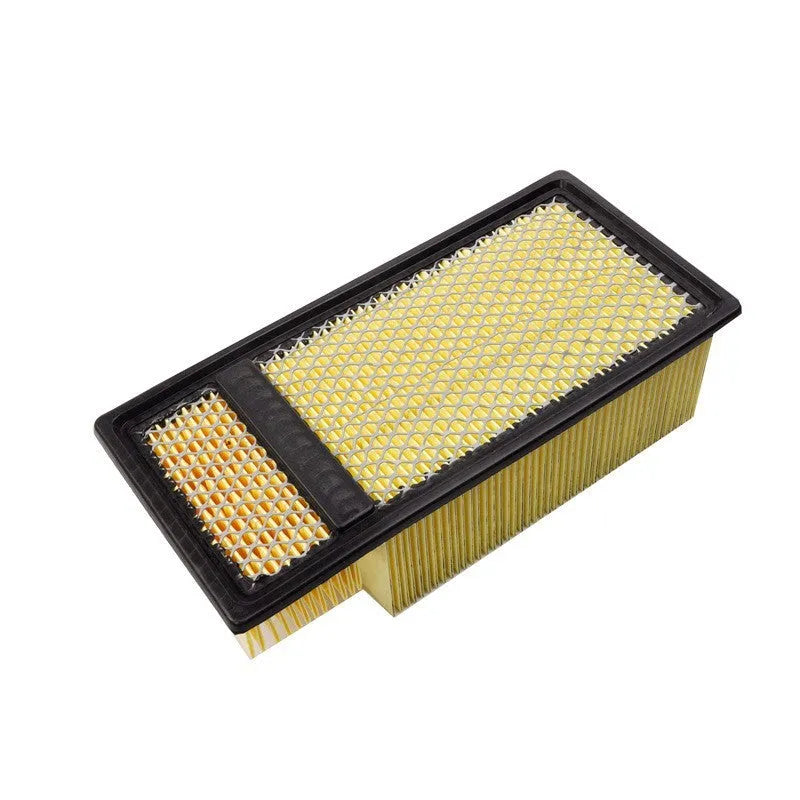 Dodge Ram pickup truck replacement air filter cartridge showing dimensions.