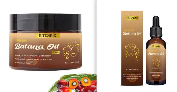 Botanic batana oil hair growth set with shampoo in 120g packaging