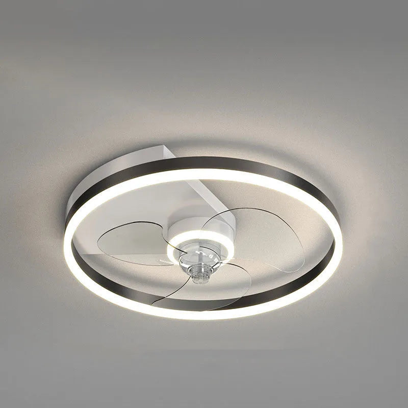 Simple modern Nordic-style tieyi ceiling lamp with iron body and integrated LED light.