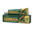 A 120g tube of herbal toothpaste with mint, angelica sinensis and kelp extracts.