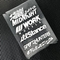 16cm by 11cm reflective motorcycle bumper sticker on PET sheet