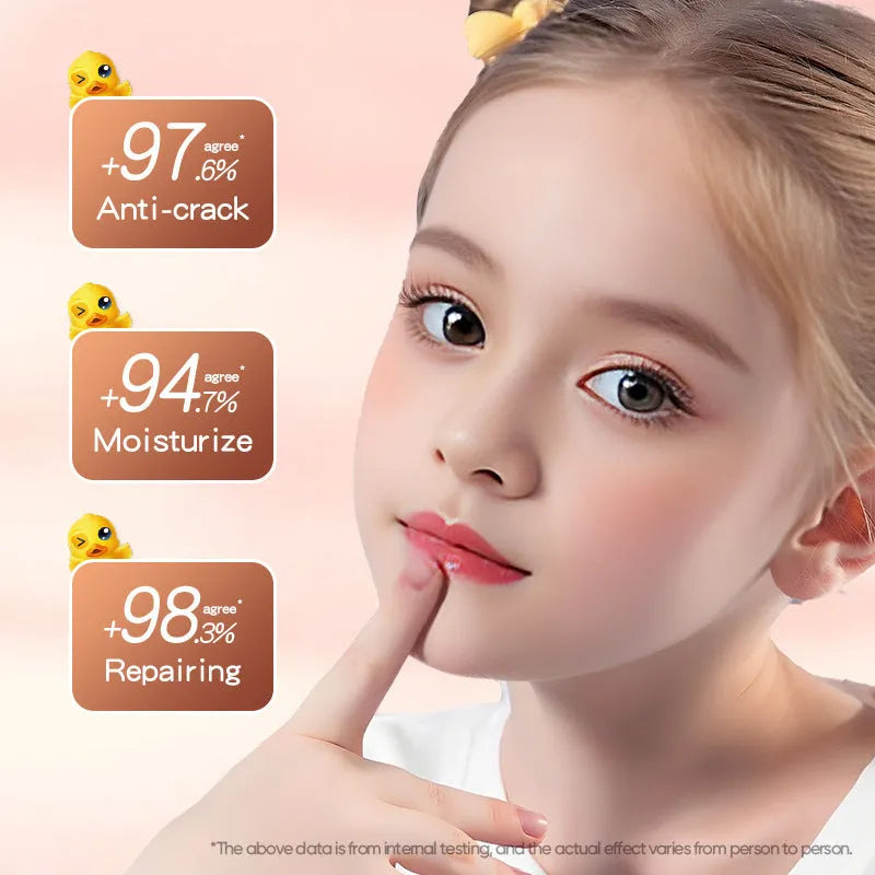 Anti-chapped lip moisturising lipstick showing multiple variant formulas with net content measurements