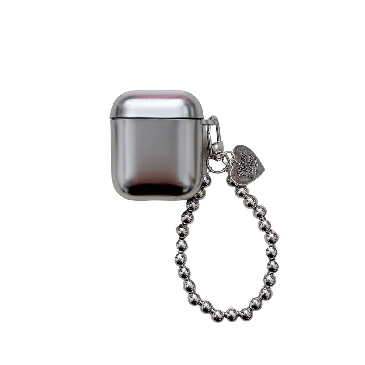 Matte plating TPU protective case for Apple AirPods shown on a table.