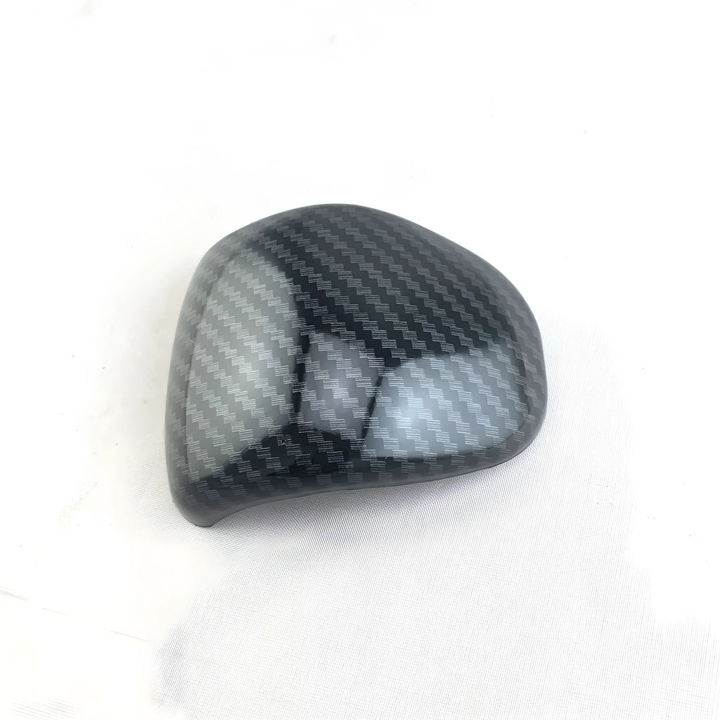 Smart RunK3 carbon fibre pattern gear shift cover for automotive interior installation