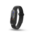 Ultrasonic mosquito repellent bracelet in black and white, wristband style, USB rechargeable, for outdoor family use