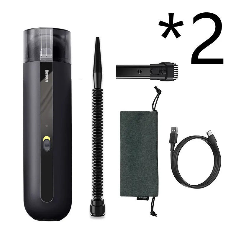 Baseus wireless handheld car vacuum cleaner with blowing hose and HEPA filter