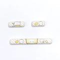 MOG Steamed Bread PBT key cap full set with Bread Bear thermal sublimation designs for mechanical keyboards