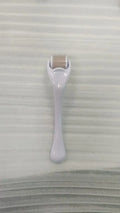 Sterile micro needle derma roller with PC handle in selected colour and 0.2mm, 0.25mm, or 0.3mm needle wheel.