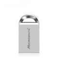Compact metal speed car design USB flash drive on a silver chain necklace.