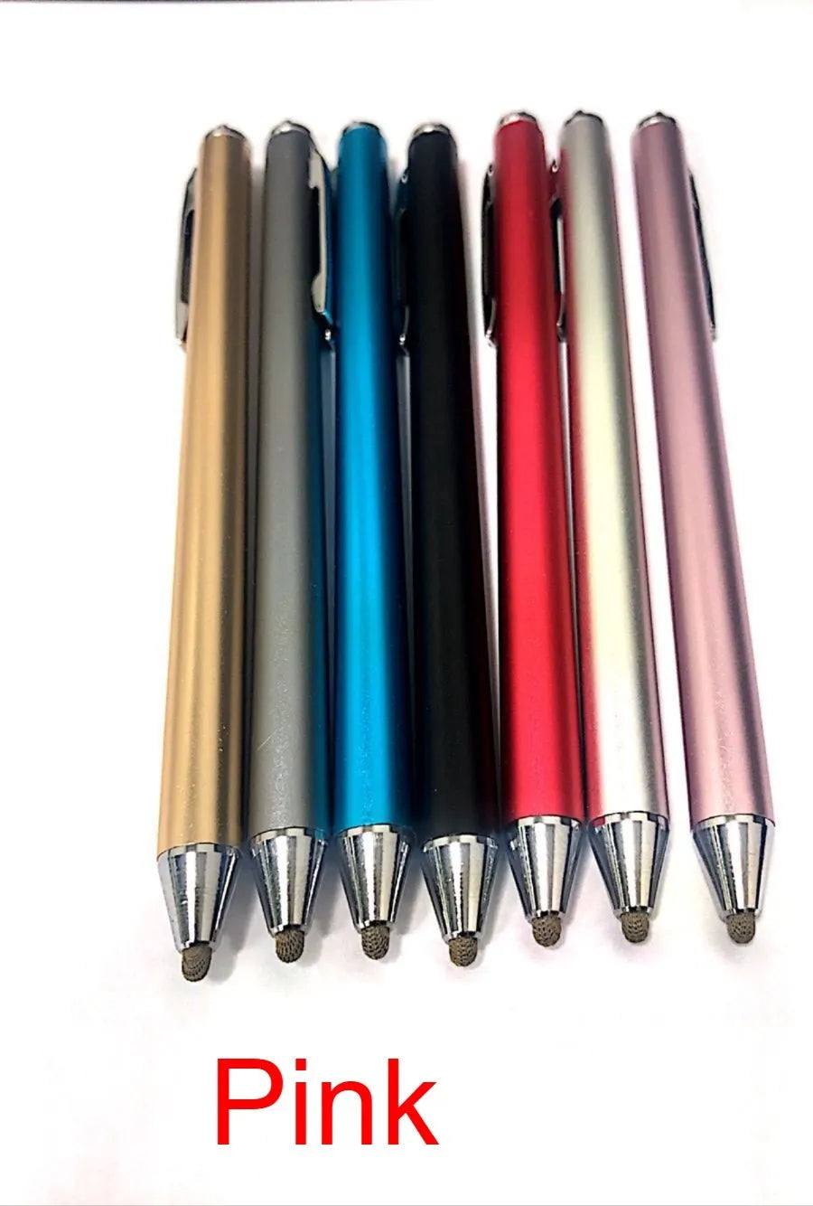 Metal stylus with 0.5mm fine tip for tablet and phone touch screen drawing