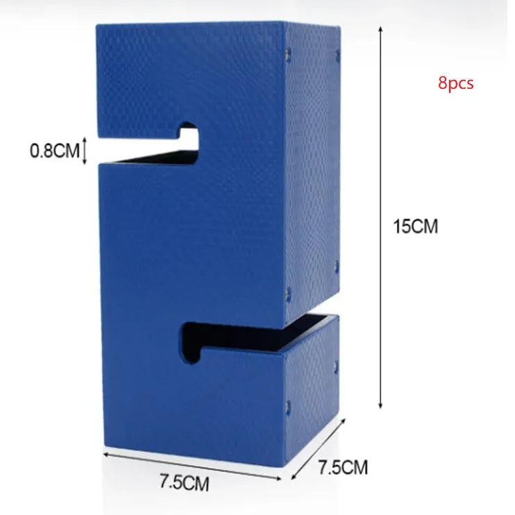 ABS plastic team building game equipment with tower blocks, pull ropes and hook frame for group coordination activities