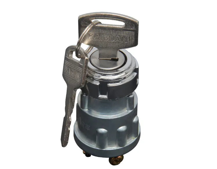 Copper ignition switch for trucks and forklifts, JK423 style variant