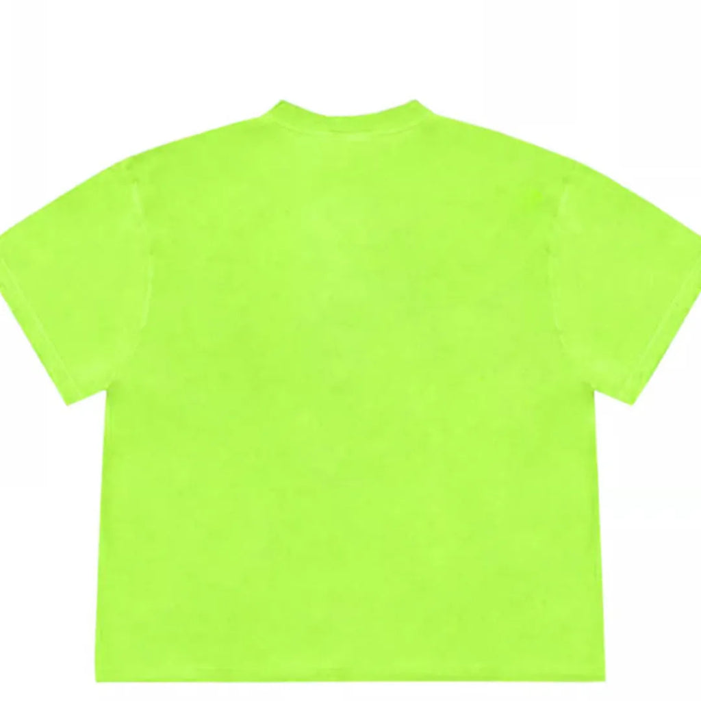 Blueberry fruit patchwork pattern t-shirt in ice oxygen cotton fabric with loose fit and short sleeves