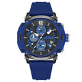 Men's multi-function luminous waterproof quartz watch with 51mm case in five colour options
