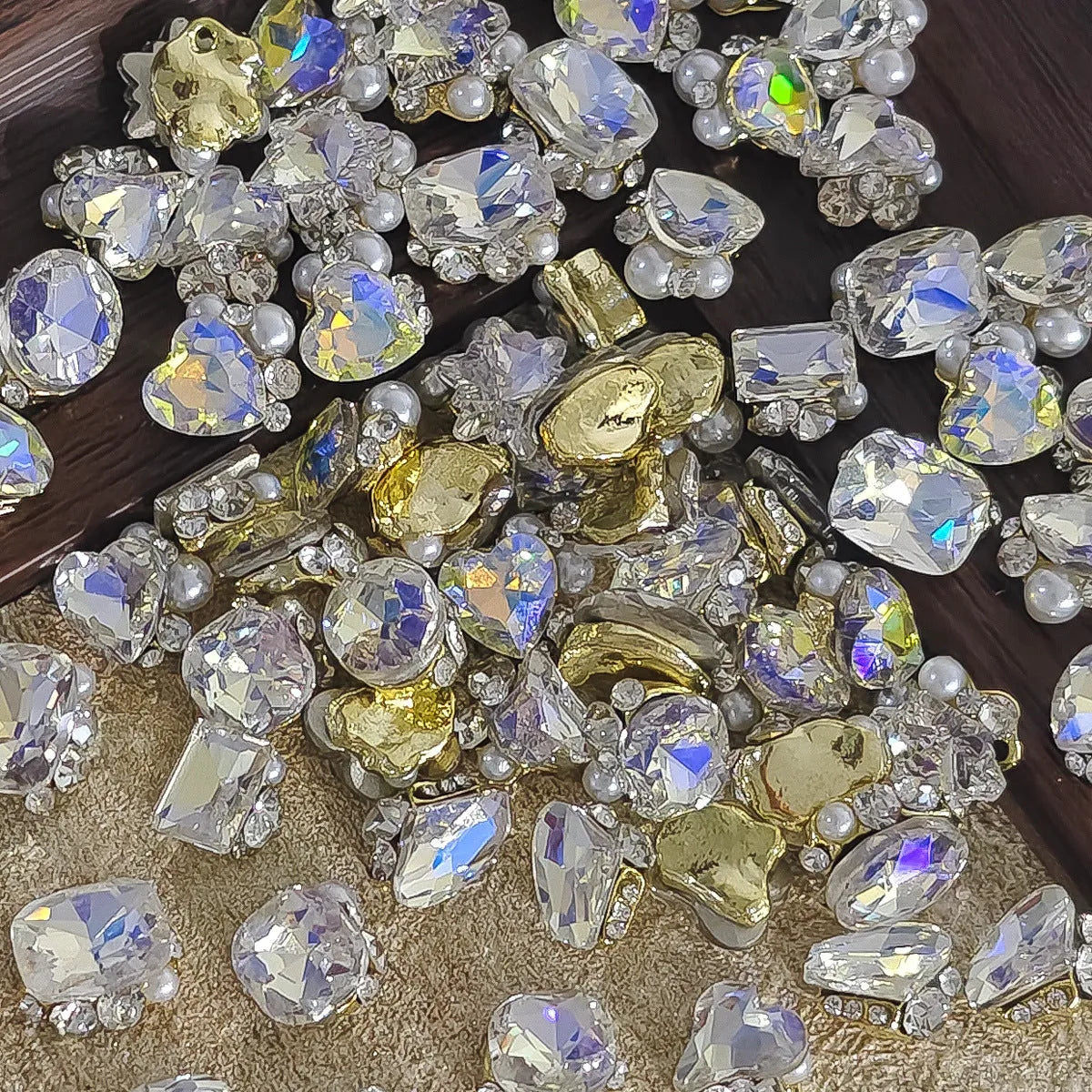 Rock Sugar Nail Crystal Stacked Diamond Nail Art Accessories Square Solid Colour Cat Eye Shiny Ice Transparent Rhinestone Nail Drill for Salon Home Use Princess Series Style X1258 X1260 X1263 X1267 X1269 X842 X848 X850 X857 X860