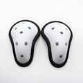 Rubber sports genital protector for adult and children's use in hockey, rugby, boxing, and martial arts