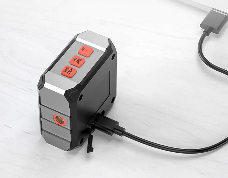 Digital laser inclinometer tool with alloy casing and backlight display for engineering measurement