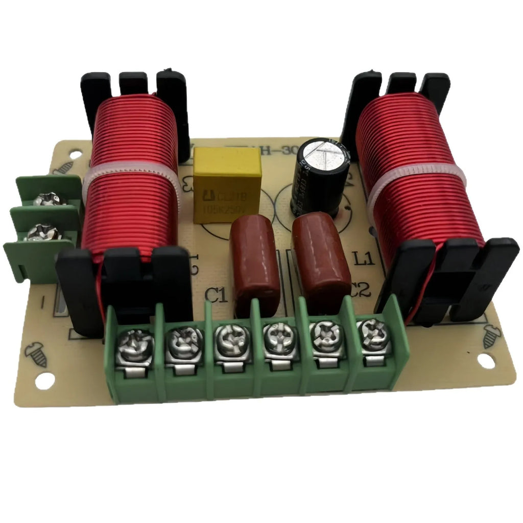 Three-way crossover 150W solder-free connector-mounted speaker modification upgrade with 900Hz frequency