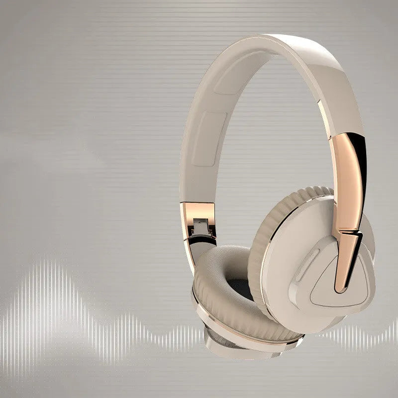 H3 Wireless Bluetooth over-ear headset with all-inclusive ear cups in black, shown with AUX cable.