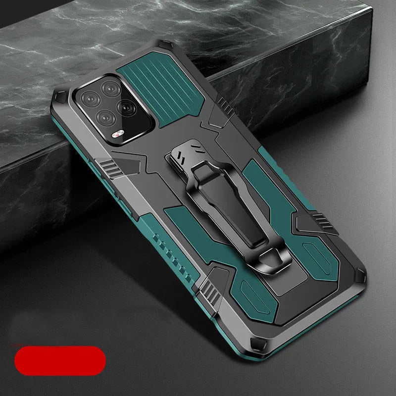 Anti-drop TPU and PC phone case for Oppo A93 4G/F17Pro and Oppo Reno 4Lite in black colour