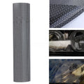 Perforated mesh automotive colour changing film roll showing 30cm width