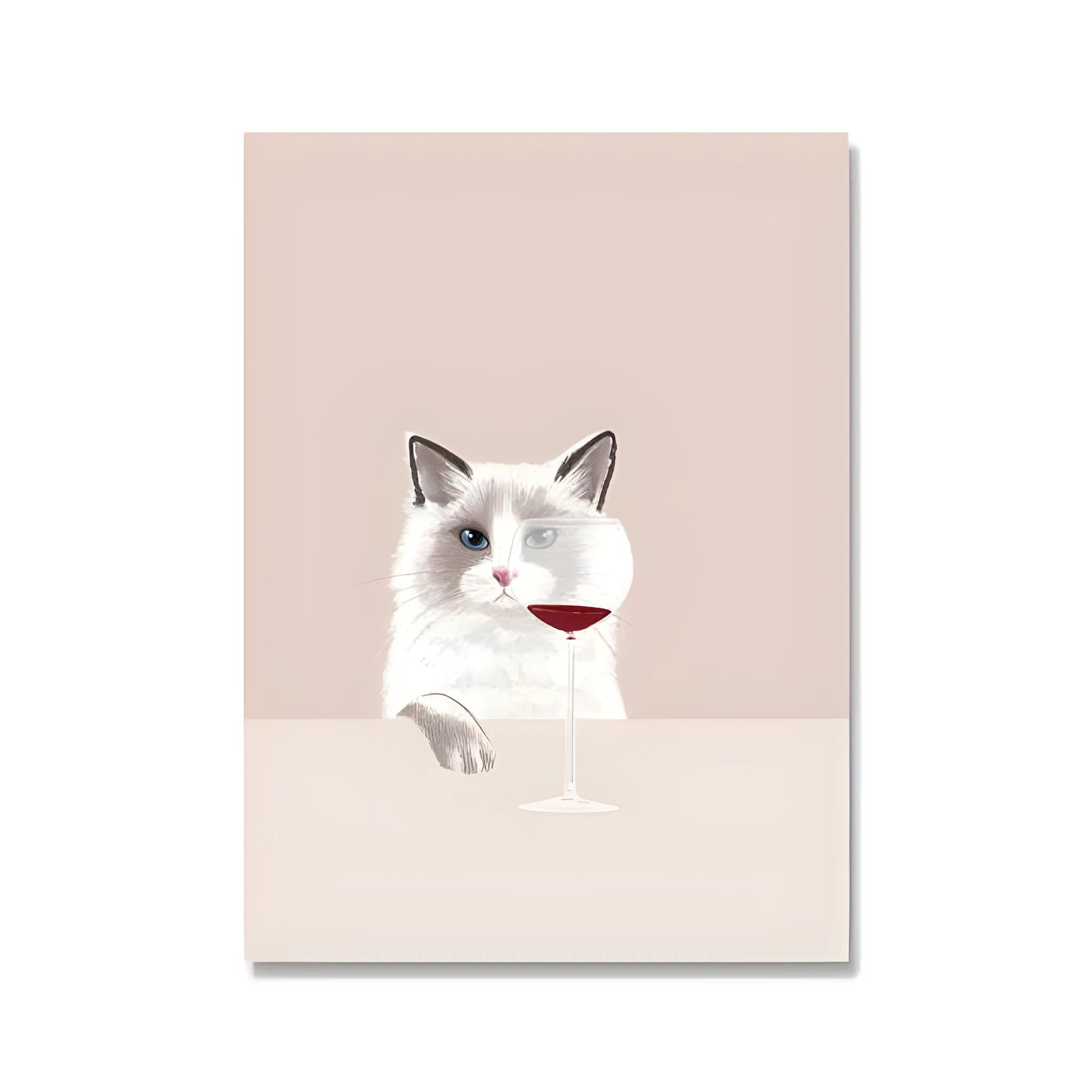 Modern simplicity style canvas wall painting with inkjet print, 40x60cm dimensions with white border edges