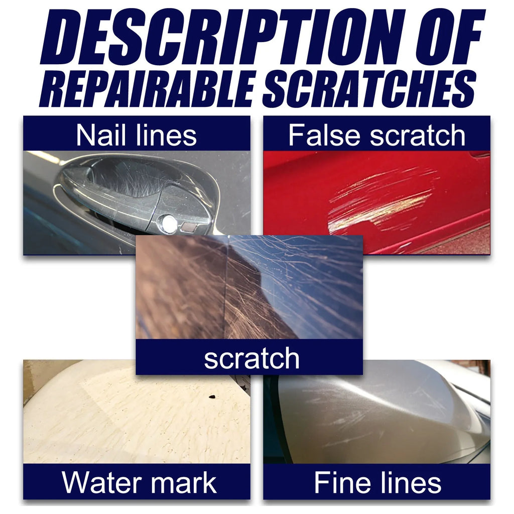 Car scratch repair spray kit with applicator for paint surface scratch removal