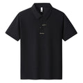 Men's loose fit cotton T-shirt with a large letter pattern print on the front, shown in multiple colour options.