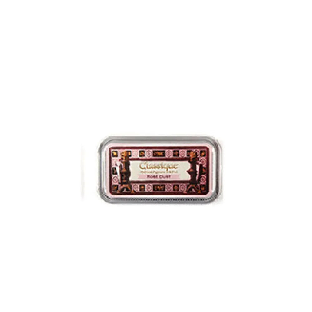 Rectangular oily ink stamp pad for DIY rubber stamps in five colour options