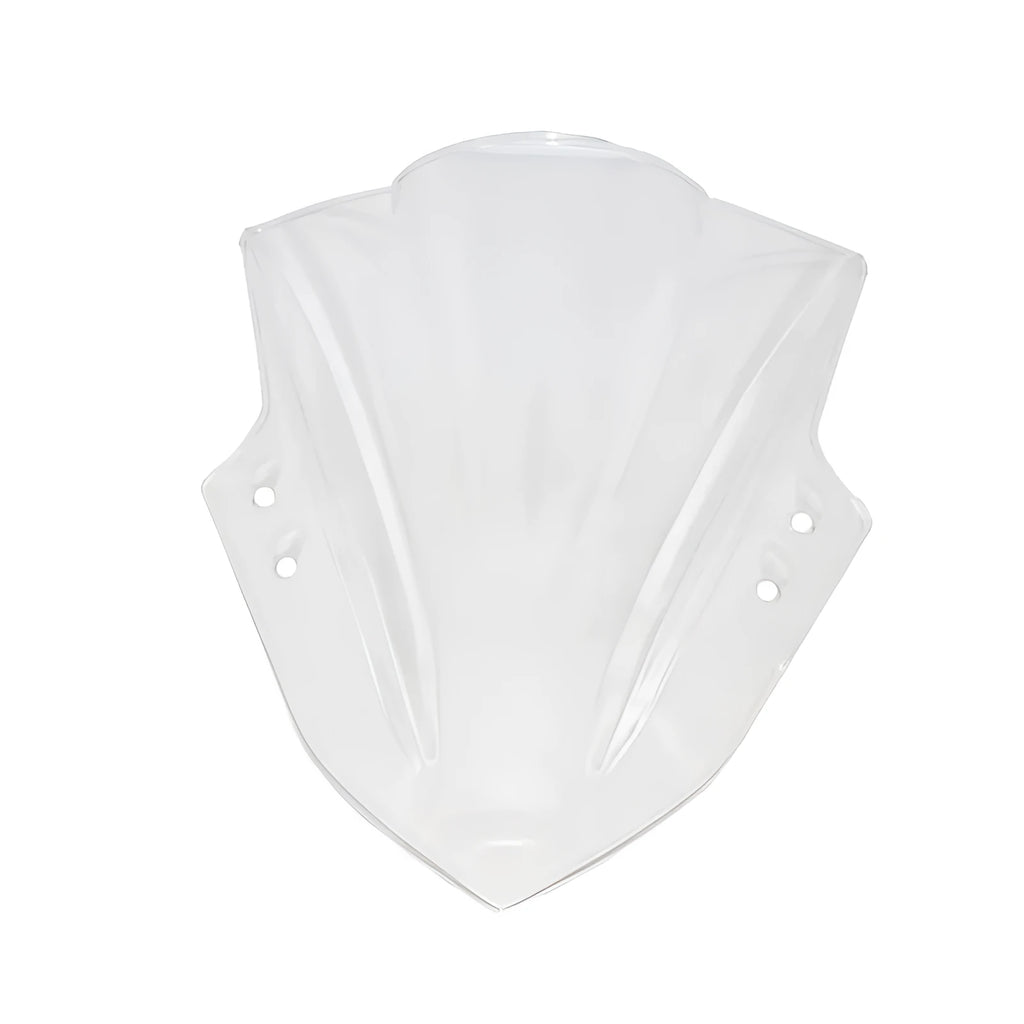 4mm thick black plexiglass universal motorcycle windshield for street car modification on handlebars