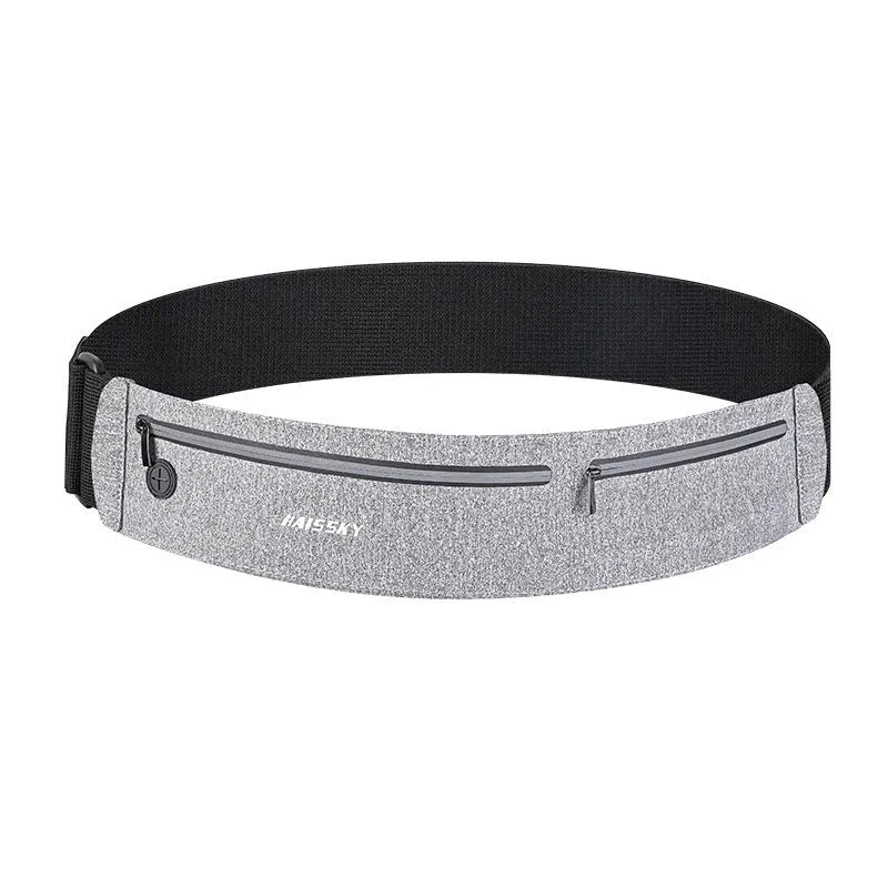 8-inch waterproof waist bag for outdoor sports in nylon Lycra with anti-theft features