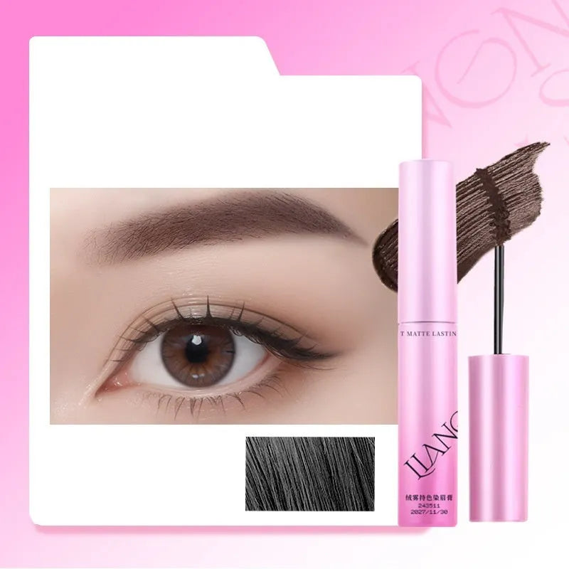 Eyebrow cream container showing 4.5g content with colour options for brow definition