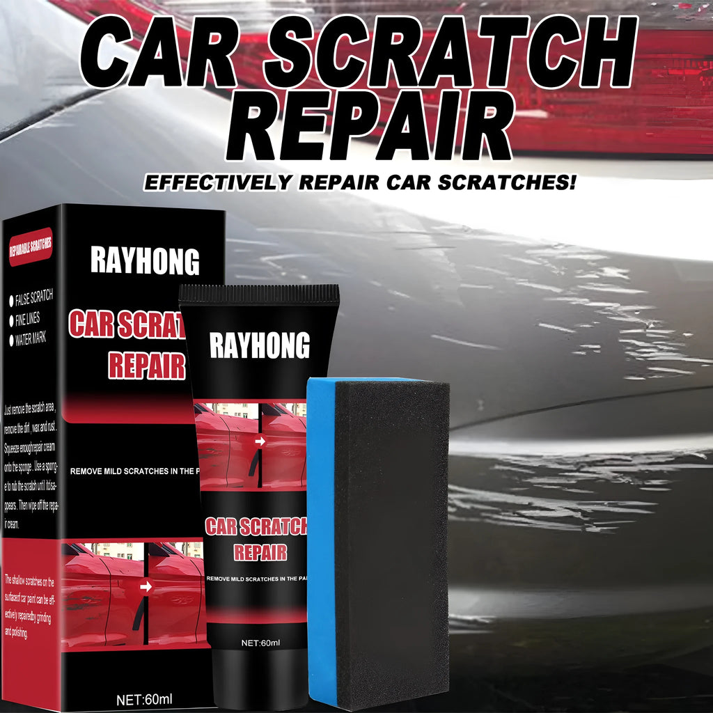 60ml car scratch repair wax set with applicator for paint surface maintenance