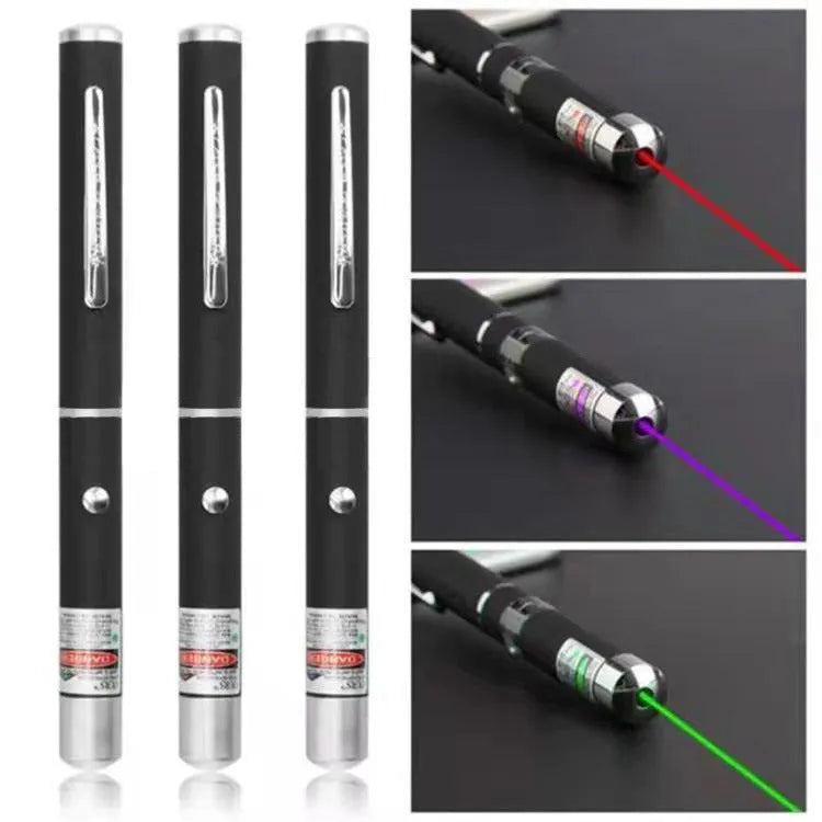 Metal single point laser pen for dogs and cats with green light option