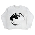 Street hipster style cotton pullover sweater in multiple colours with round neck design