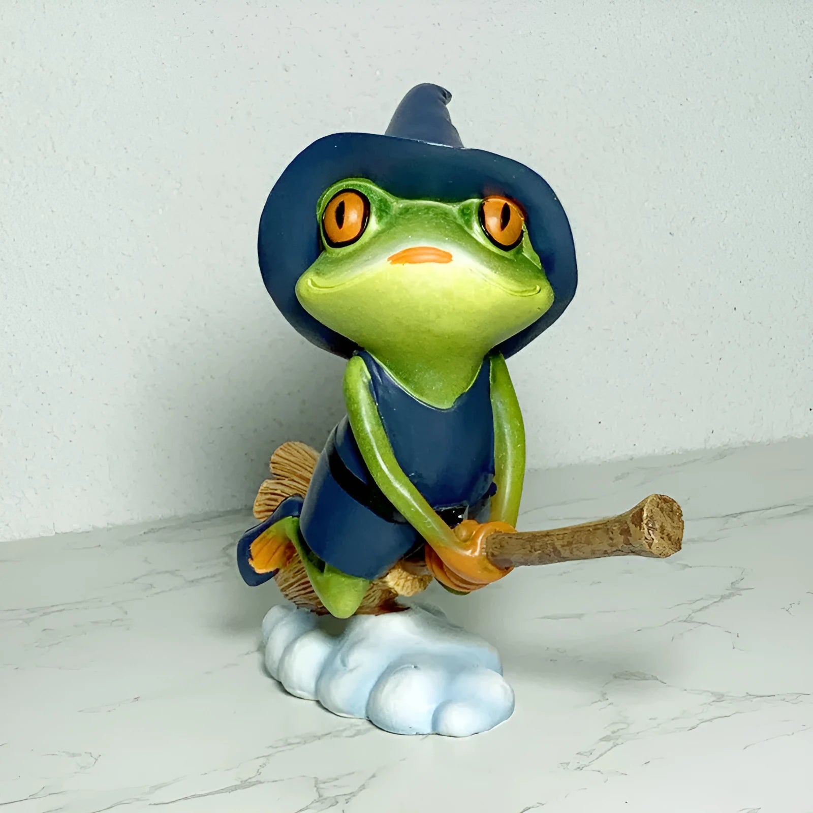 Magic Yoga Frog decoration ornament in RDW123 magic frog colour, European style design