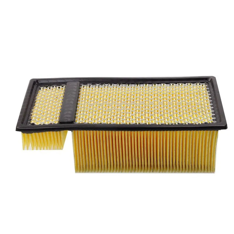 Dodge Ram pickup truck replacement air filter cartridge showing dimensions.
