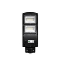 Integrated solar street light with LED panel and remote control for outdoor garden use