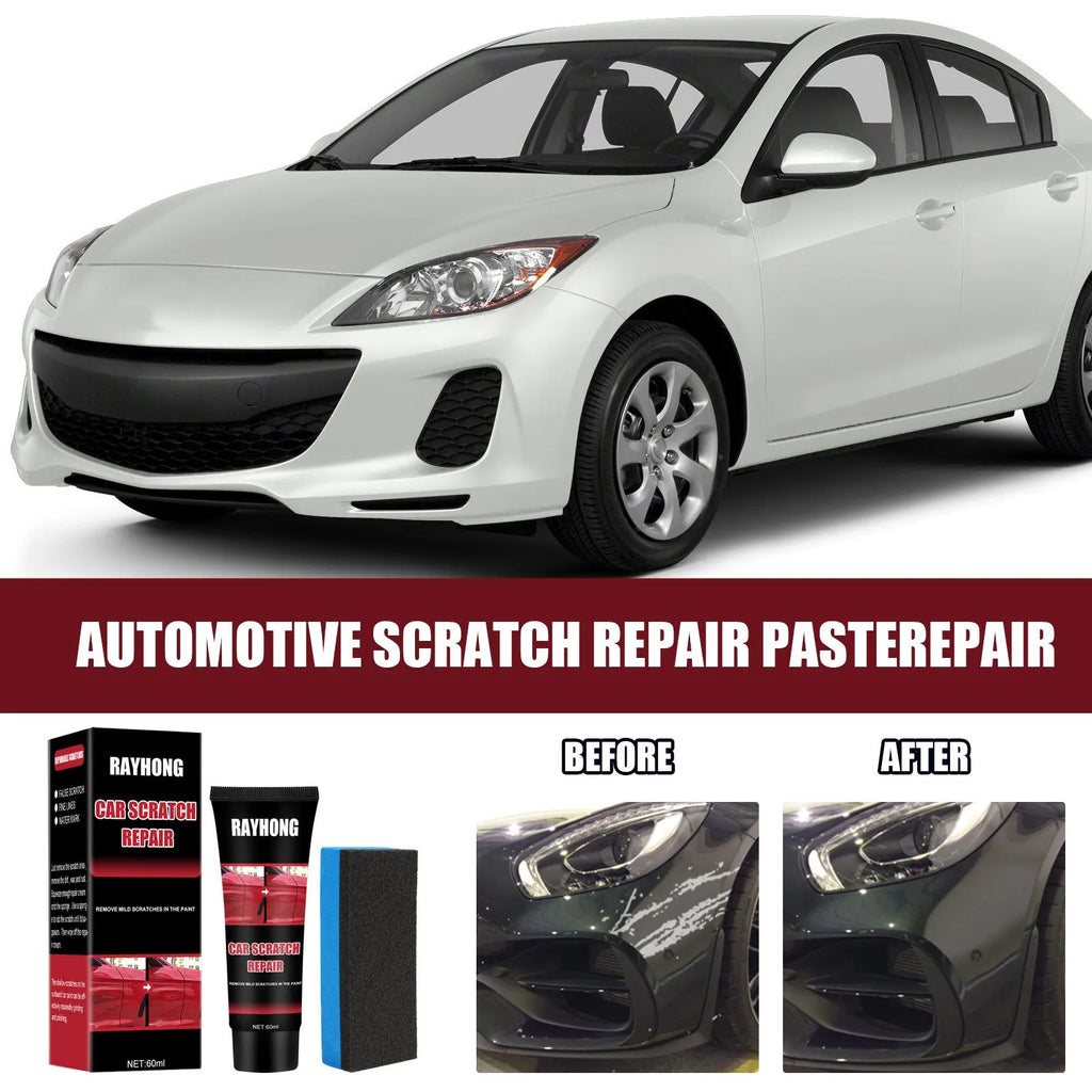 60ml car scratch repair wax set with applicator for paint surface maintenance