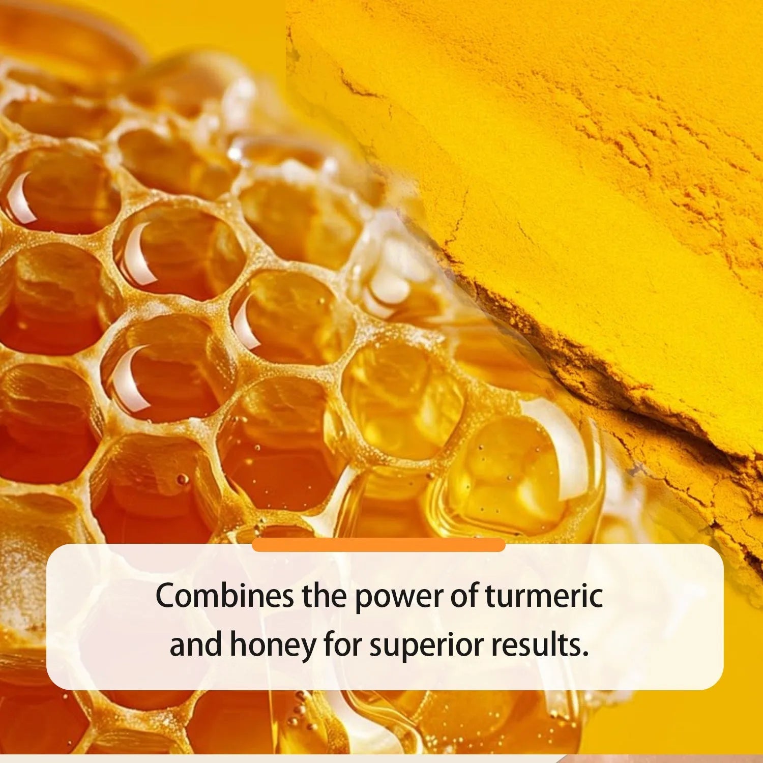 30ml bottle of turmeric honey essential oil for facial beauty in neutral packaging