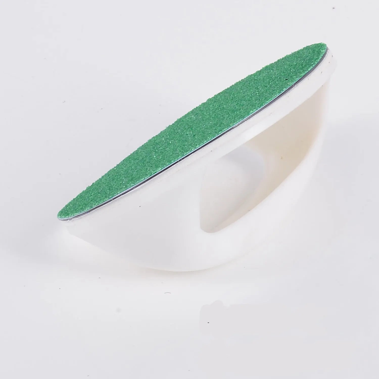 Square dog nail file board with ergonomic handle in blue colour option