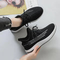 Women's casual travel shoes with denim upper and soft rubber sole in grey colour